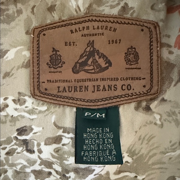 Vintage Ralph Lauren Quilted Denim Jacket - Picture 5 of 6